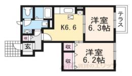 メリーディエース間取り図面