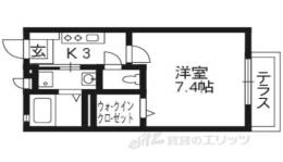 ベルクレールＪ（880)間取り図面