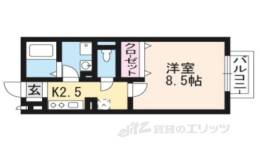 アルボルモニア　２間取り図面