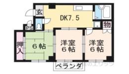 ミヤハイツ林田間取り図面