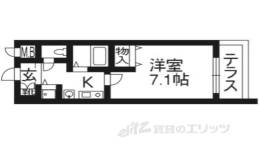 プレサンス京都三条大橋東山苑間取り図面