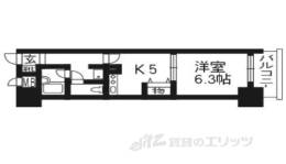 エスリード四条河原町間取り図面