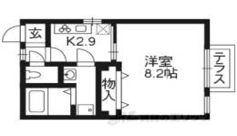 コムズスクエア西禁野間取り図面