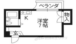 ジョイフルクズハ１間取り図面