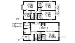 貸家間取り図面
