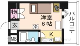 エリッツ１０（家具付）間取り図面