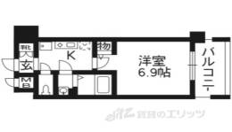 アスヴェル京都七条通間取り図面