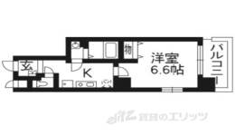 アスヴェル京都七条通間取り図面