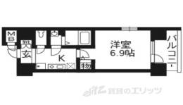 アスヴェル京都七条通間取り図面