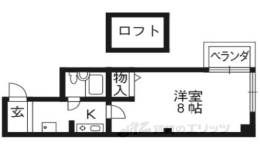 アメニティＫ２間取り図面