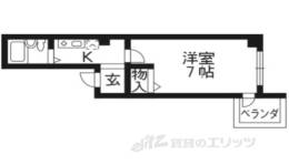 アメニティＫ２間取り図面