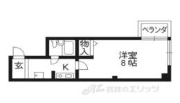 アメニティＫ２間取り図面