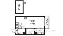 アメニティＫ２間取り図面
