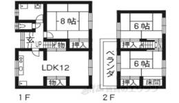貸家間取り図面