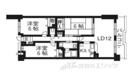 パデシオン宇治三室戸２番館間取り図面