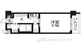 ベラジオ京都駅東間取り図面