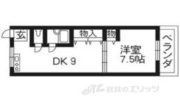シャンテー御殿山間取り図面
