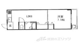 シャンテー御殿山間取り図面