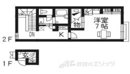 レオパレスフルーレ間取り図面