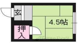 北野アパート間取り図面