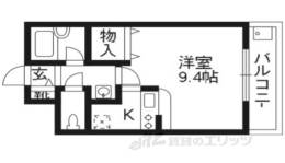 京都リバーサイド北山間取り図面