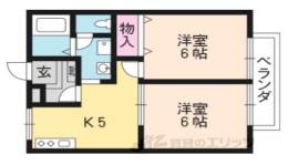 クレスト太秦間取り図面