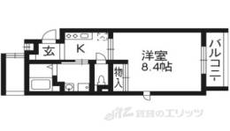 メゾンドフルール武者小路間取り図面
