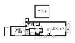メゾンドフルール武者小路間取り図面