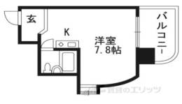 朝日プラザ鴨川２間取り図面