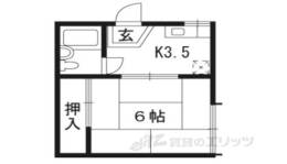 コーポ京間取り図面