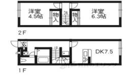 レオパレスジョリメゾン間取り図面