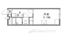 レオパレスオーキッド２間取り図面