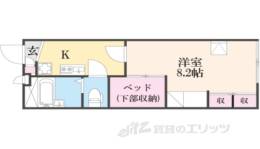 レオパレスＷｉｌｄ　Ｂｏａｒ間取り図面