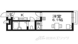 レオパレスシルフィード郡津間取り図面