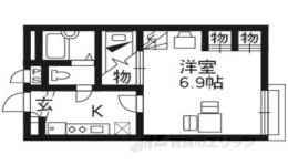 レオパレス長尾元町間取り図面