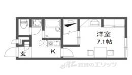 レオパレス長尾元町２間取り図面
