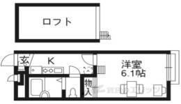 レオパレス山田池リバーサイド間取り図面