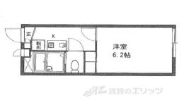 レオパレス山田池リバーサイド間取り図面