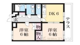 レオパレスプランタン参番館間取り図面