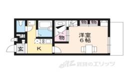 レオパレスプランタン参番館間取り図面