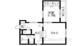 ホーユウパレス京都桂305間取り図面