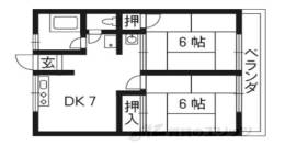 シティハイム物集女間取り図面