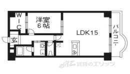 ドルチェヴィータ京都六角間取り図面