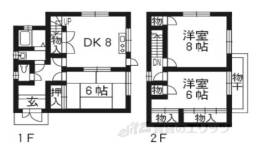 貸家間取り図面