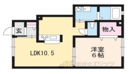 プリミエールかがやきの丘Ｄ間取り図面