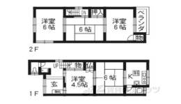 貸家間取り図面
