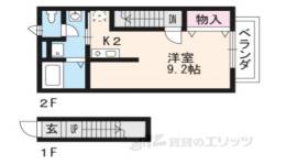 ベルリード二条間取り図面