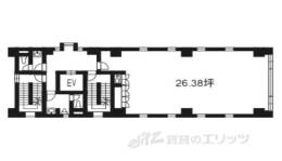 清栄ビル京都烏丸間取り図面