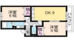 ウエストビレッジ桃山間取り図面