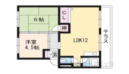 御殿山コーポＡ間取り図面